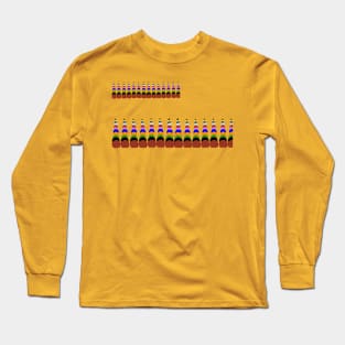 beautyful Shapes art Design. Long Sleeve T-Shirt